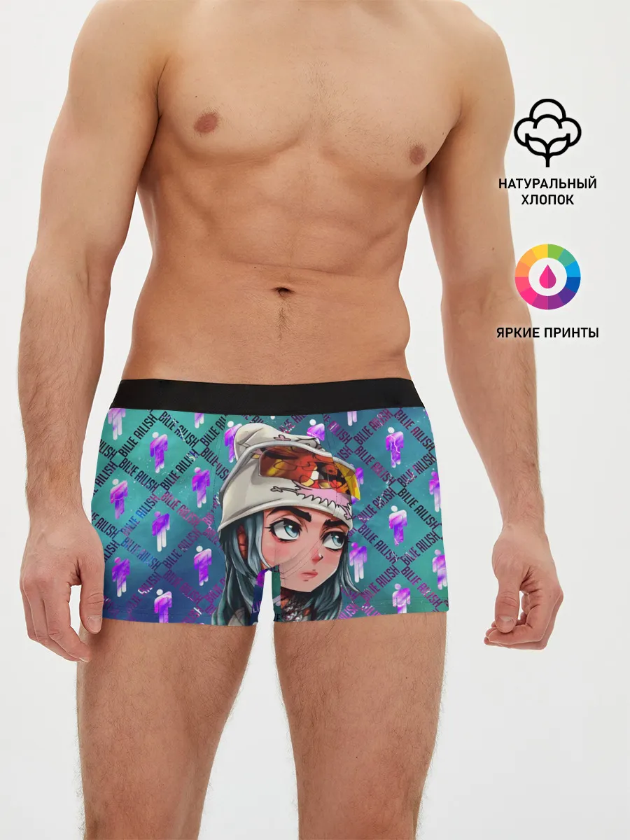 Мужские трусы боксеры / BILLIE EILISH