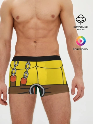 Мужские трусы боксеры / Микеланджело Косплей