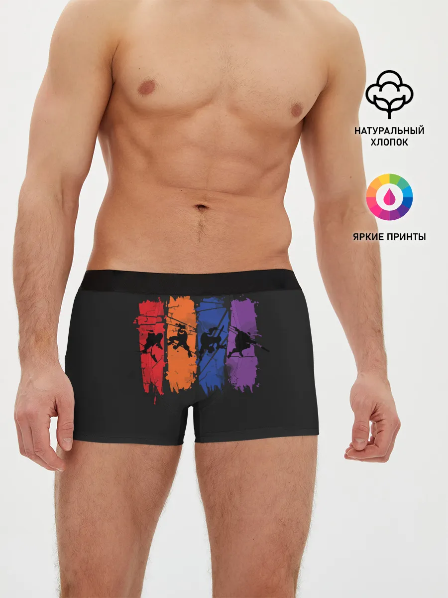 Мужские трусы боксеры / Черепашки ниндзя