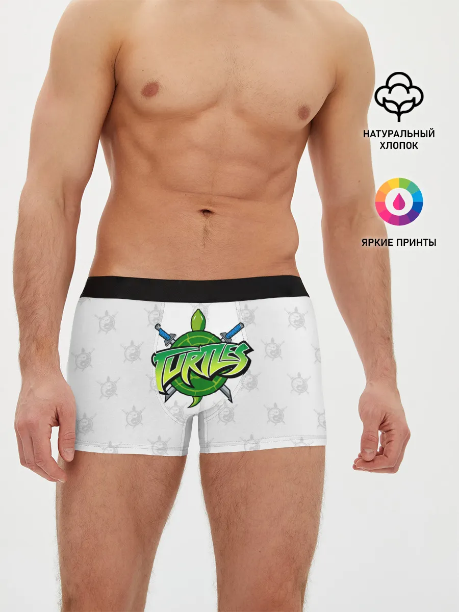 Мужские трусы боксеры / Черепашки - ниндзя