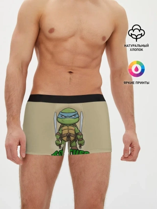 Мужские трусы боксеры / ЧЕРЕПАШКИ - НИНДЗЯ
