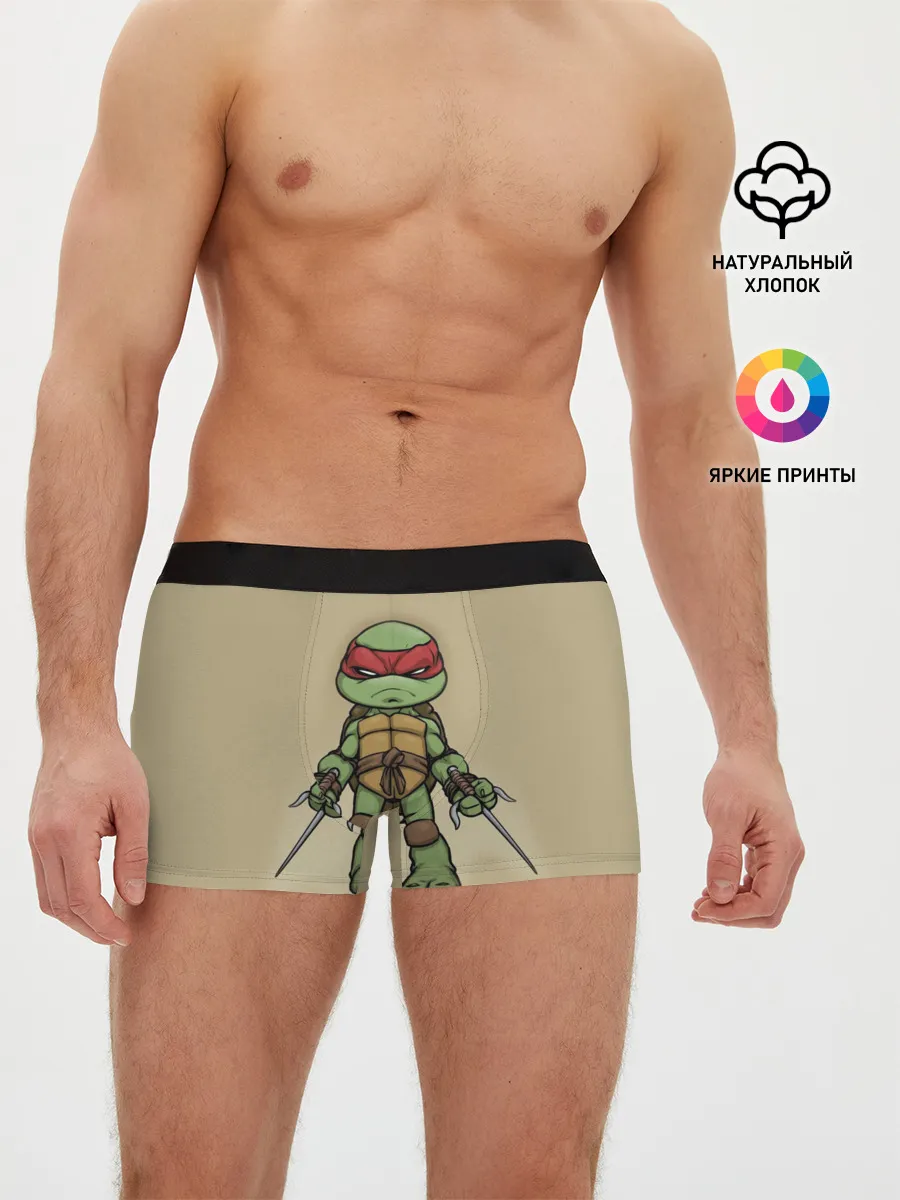 Мужские трусы боксеры / ЧЕРЕПАШКИ - НИНДЗЯ