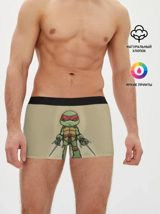 Мужские трусы боксеры / ЧЕРЕПАШКИ - НИНДЗЯ