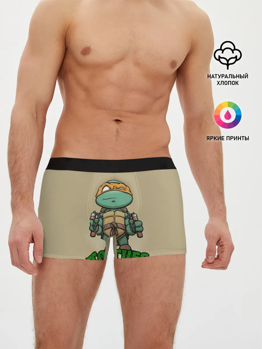 Мужские трусы боксеры / ЧЕРЕПАШКИ - НИНДЗЯ