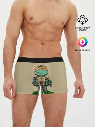 Мужские трусы боксеры / ЧЕРЕПАШКИ - НИНДЗЯ