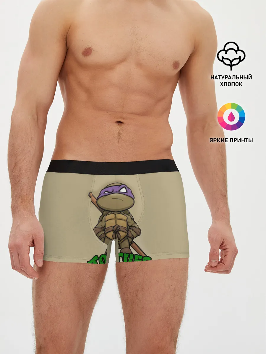 Мужские трусы боксеры / ЧЕРЕПАШКИ - НИНДЗЯ