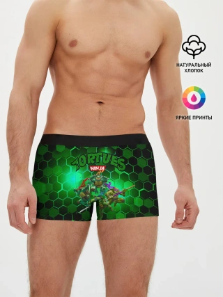 Мужские трусы боксеры / ЧЕРЕПАШКИ - НИНДЗЯ