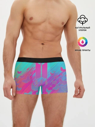 Мужские трусы боксеры / BTS