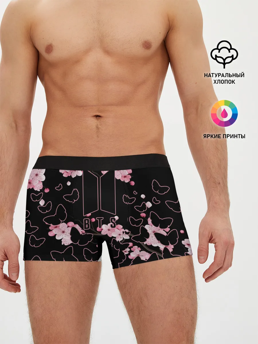 Мужские трусы боксеры / BTS