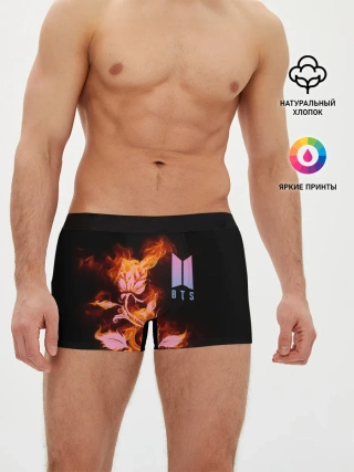 Мужские трусы боксеры / BTS