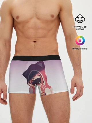 Мужские трусы боксеры / Аниме. Маска