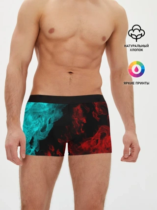Мужские трусы боксеры / НЕОНОВЫЙ ОГОНЬ
