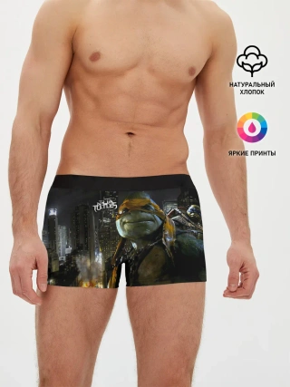 Мужские трусы боксеры / Черепашки - ниндзя