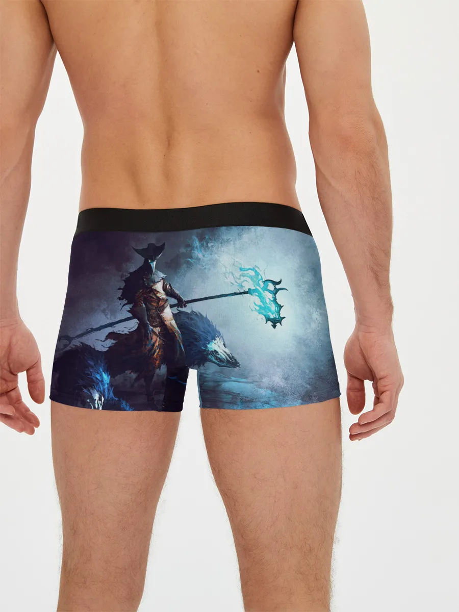 Мужские трусы боксеры / Plague Doctor painting