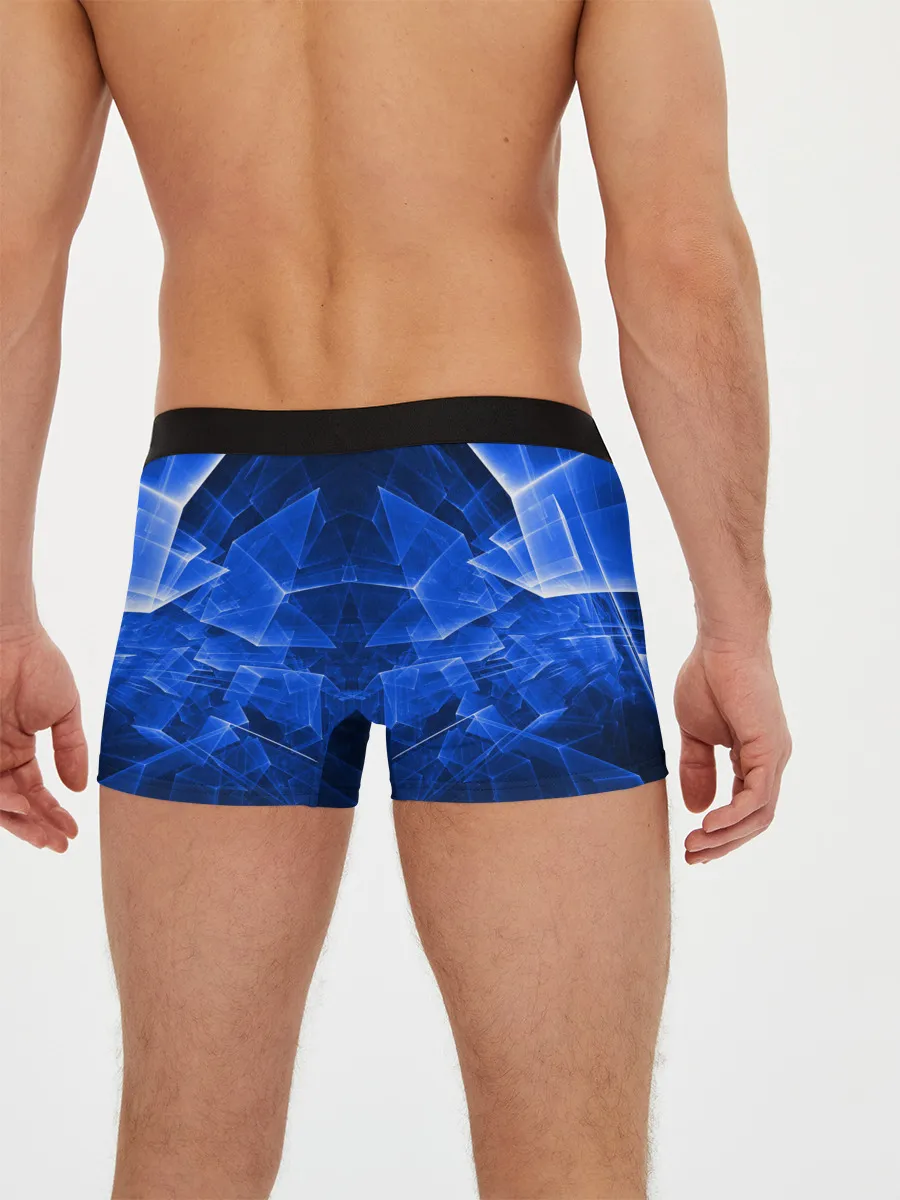 Мужские трусы боксеры / СИНЯЯ БРОНЯ