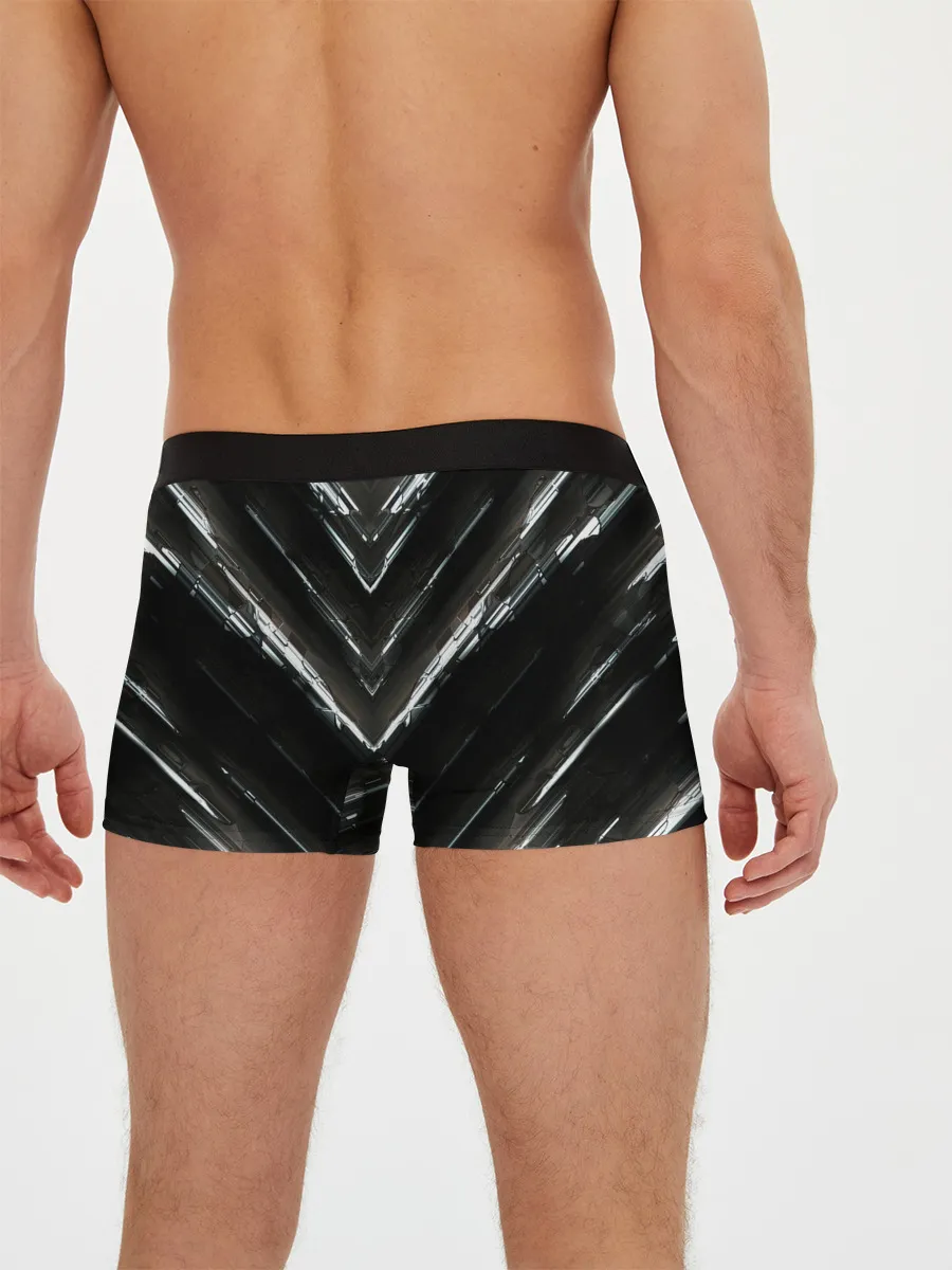 Мужские трусы боксеры / МЕТАЛЛИЧЕСКАЯ БРОНЯ