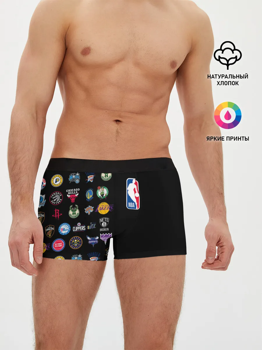 Мужские трусы боксеры / NBA
