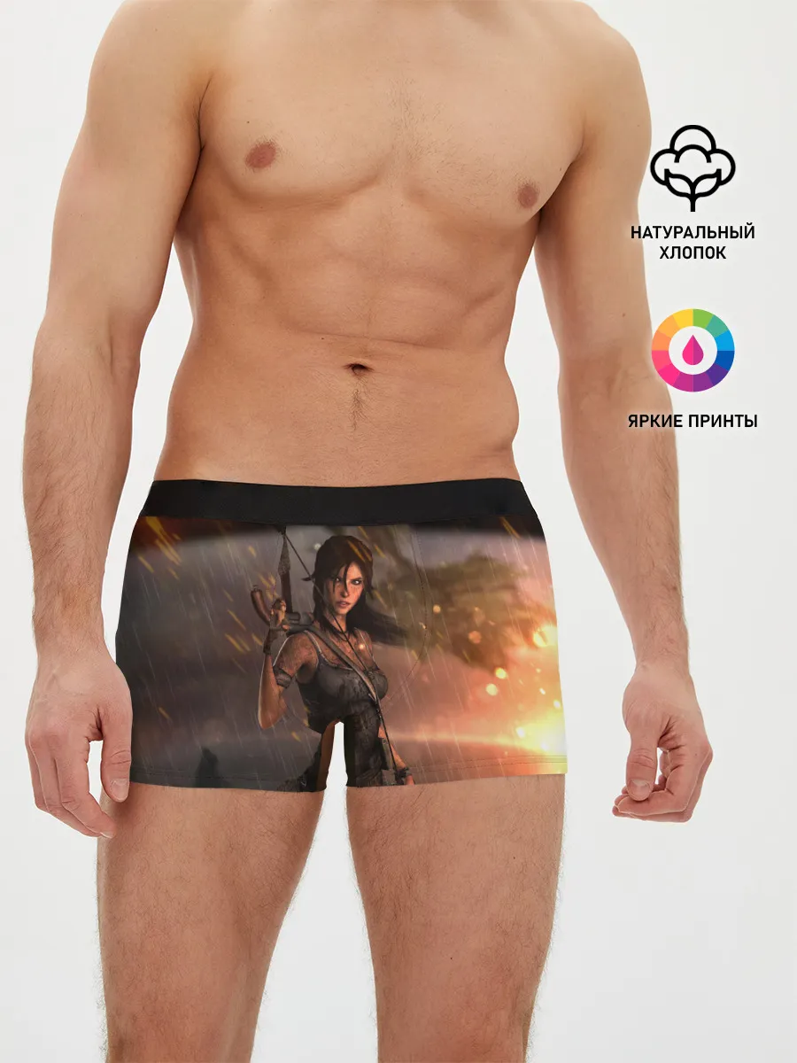 Мужские трусы боксеры / TOMB RAIDER