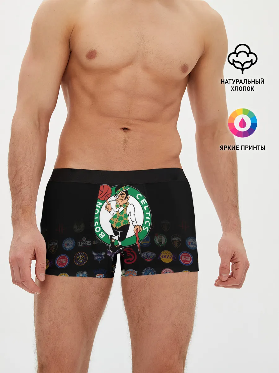 Мужские трусы боксеры / Boston Celtics