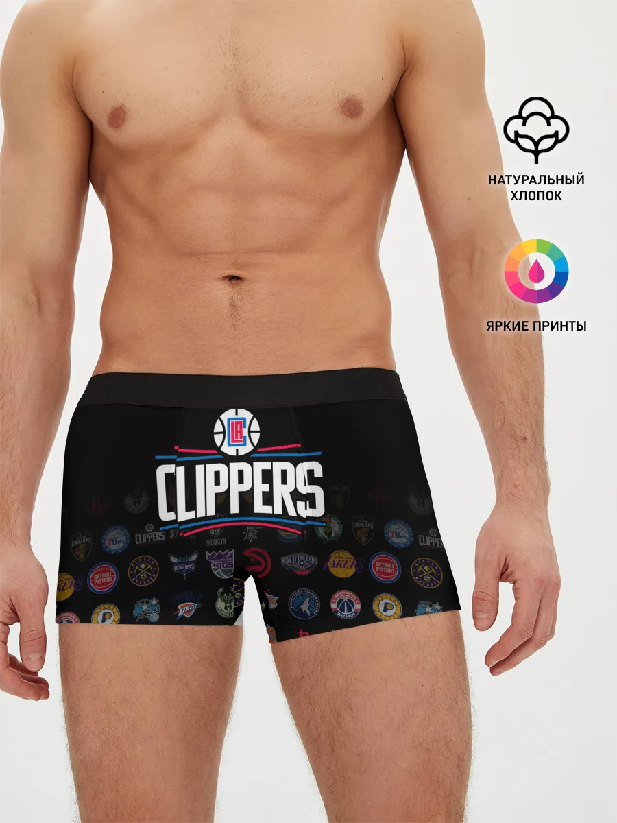 Мужские трусы боксеры / Los Angeles Clippers