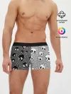 Мужские трусы боксеры / Черепа