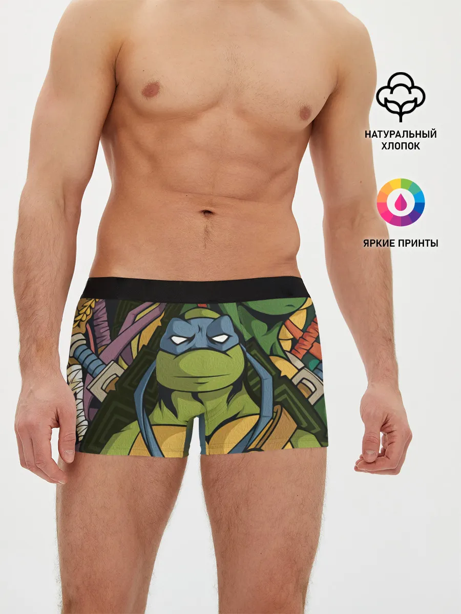 Мужские трусы боксеры / TMNT