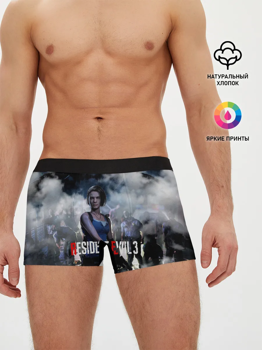 Мужские трусы боксеры / RESIDENT EVIL 3.