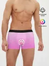 Мужские трусы боксеры / Розовая лапка с подушечками