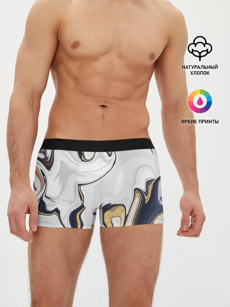 Мужские трусы боксеры / Абстракция