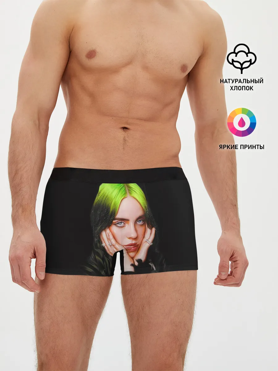 Мужские трусы боксеры / BILLIE EILISH