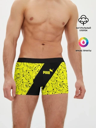 Мужские трусы боксеры / Пикачу