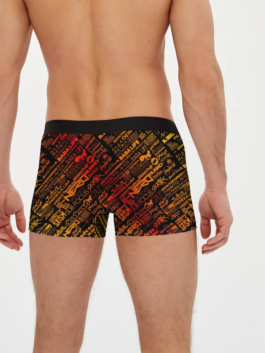 Мужские трусы боксеры / Музыкальные бренды