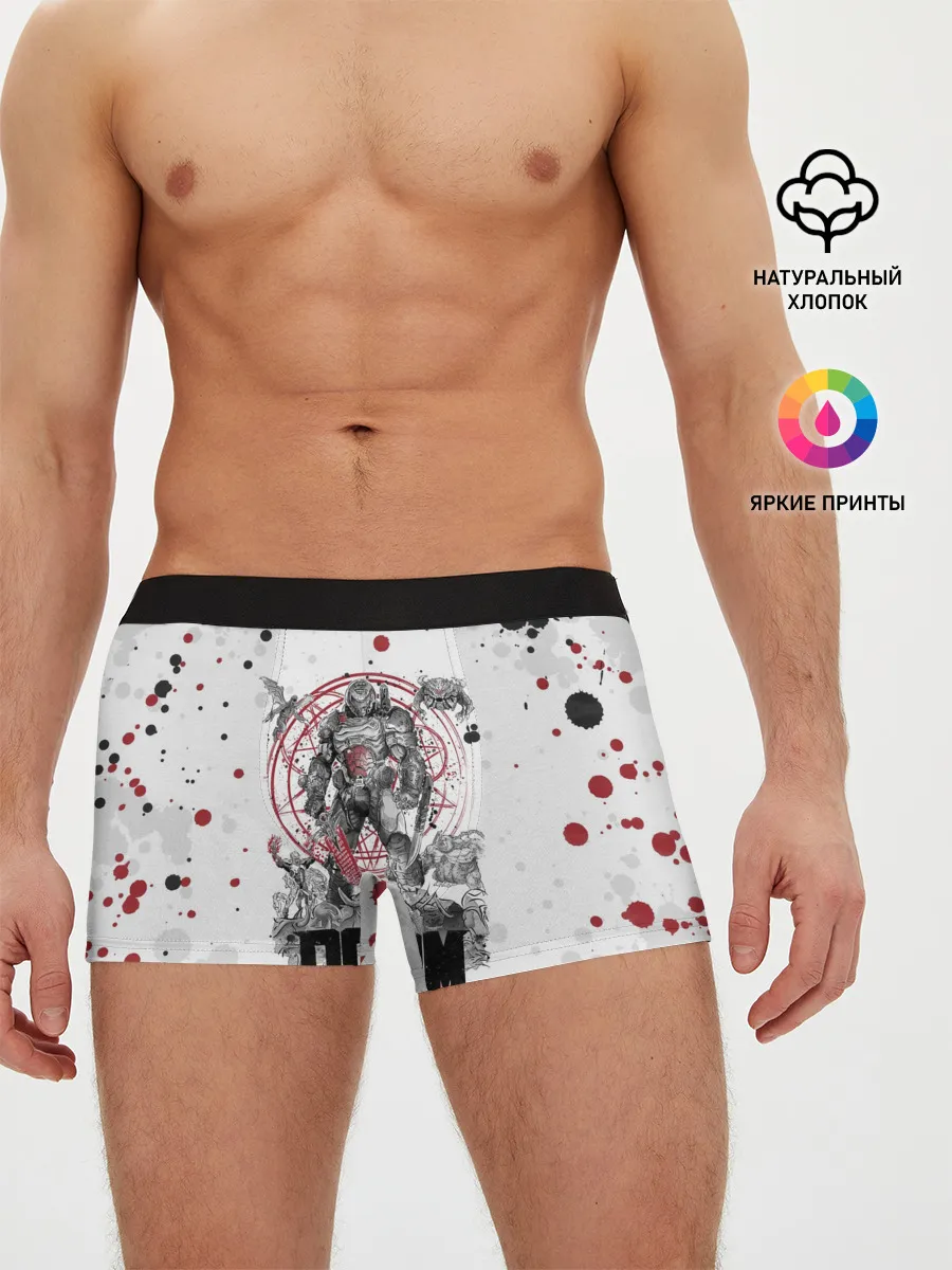 Мужские трусы боксеры / Doom