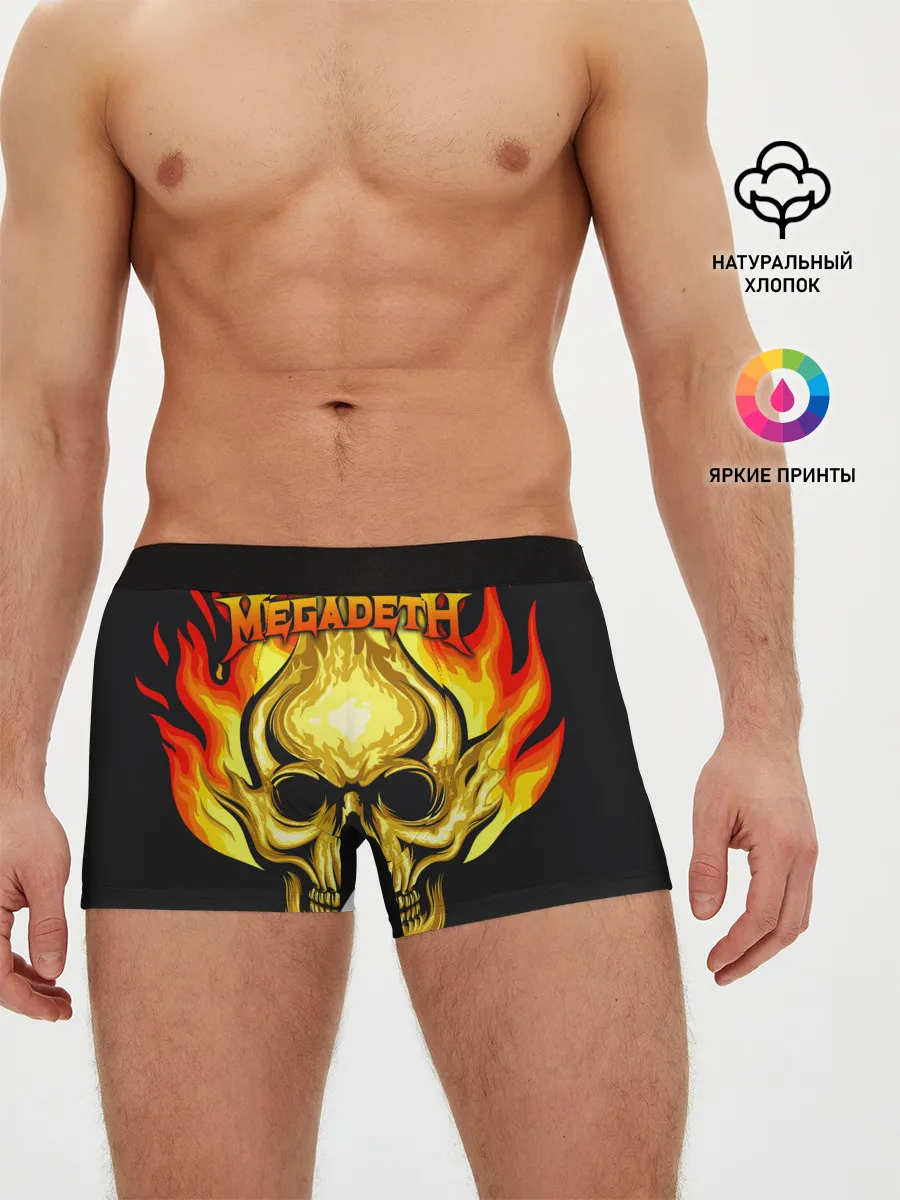 Мужские трусы боксеры / Megadeth