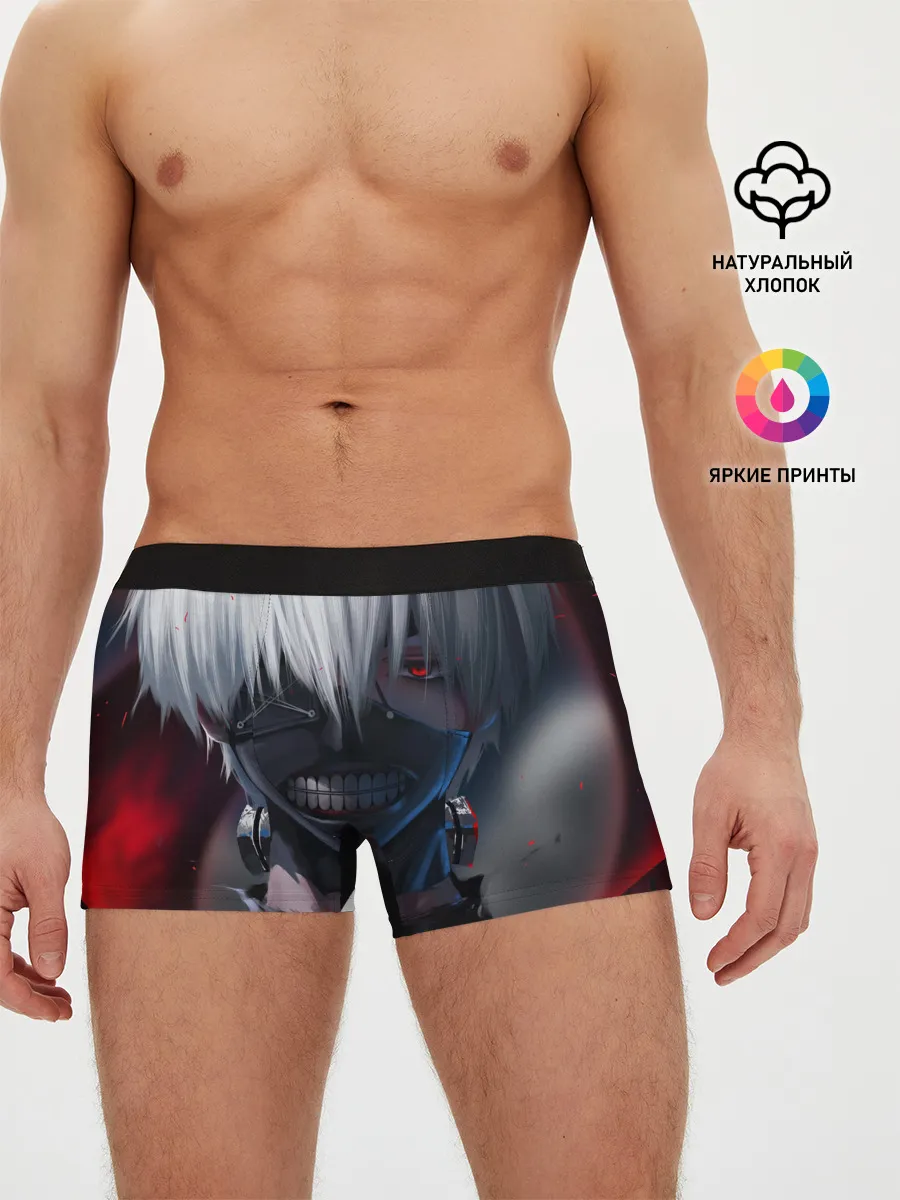 Мужские трусы боксеры / TOKYO GHOUL | ТОКИЙСКИЙ ГУЛЬ