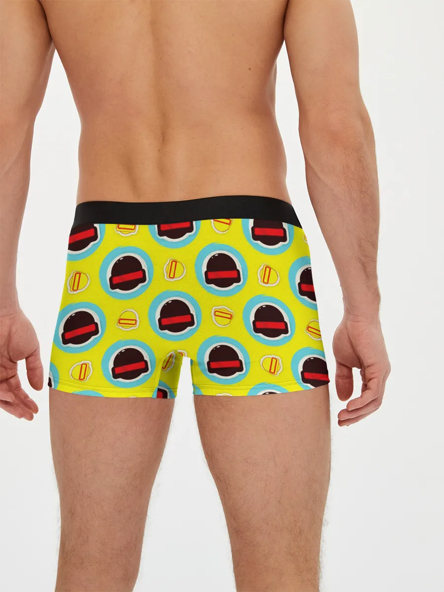 Мужские трусы боксеры / PUBG | YELLOW