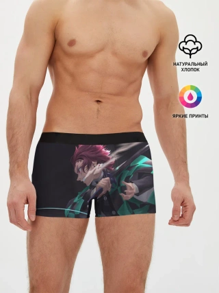 Мужские трусы боксеры / Рассекая ночь