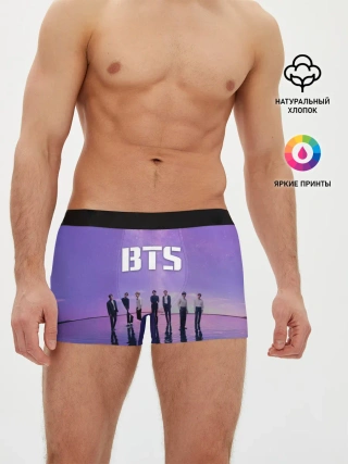 Мужские трусы боксеры / BTS