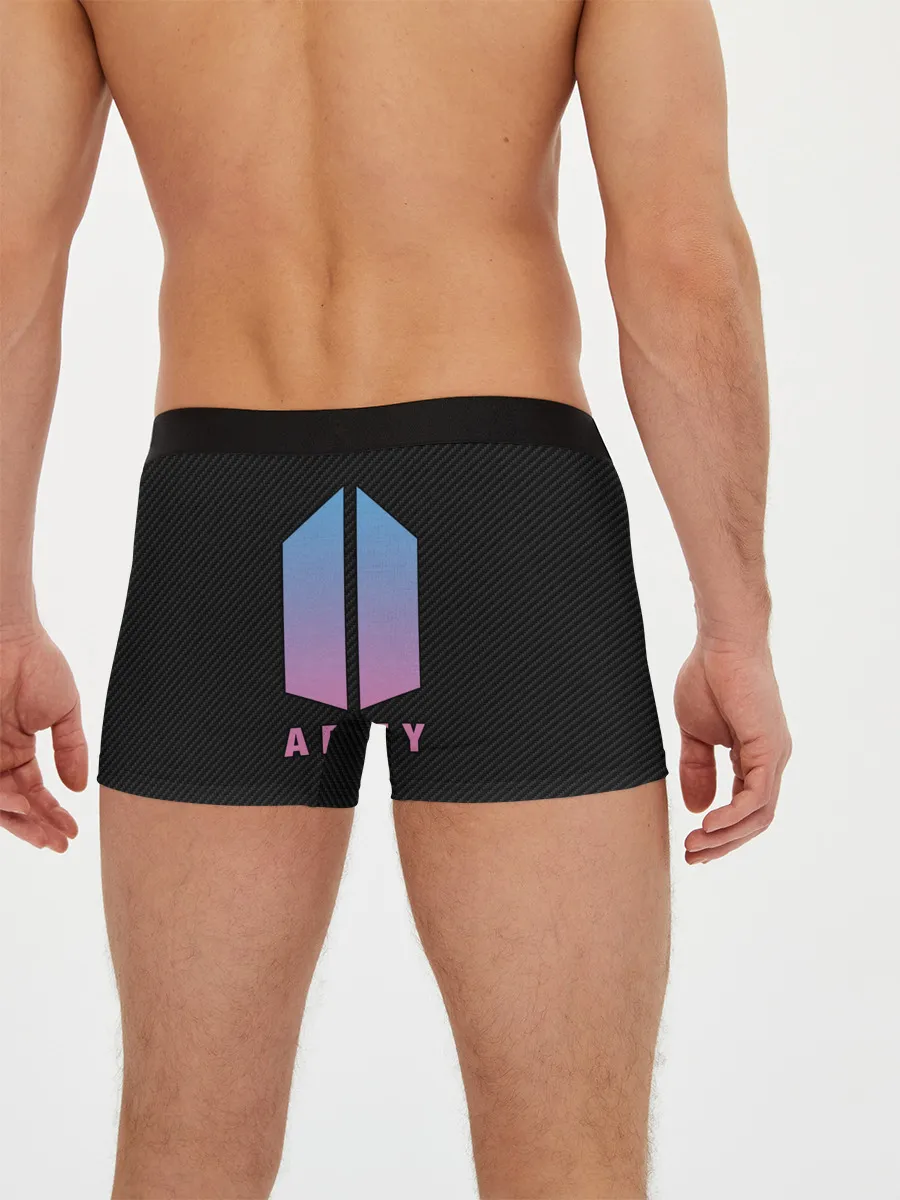 Мужские трусы боксеры / BTS Suga