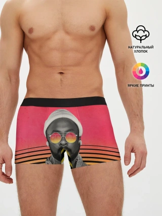 Мужские трусы боксеры / Will.I.Am