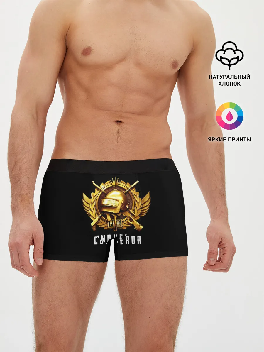 Мужские трусы боксеры / Завоеватель PUBG