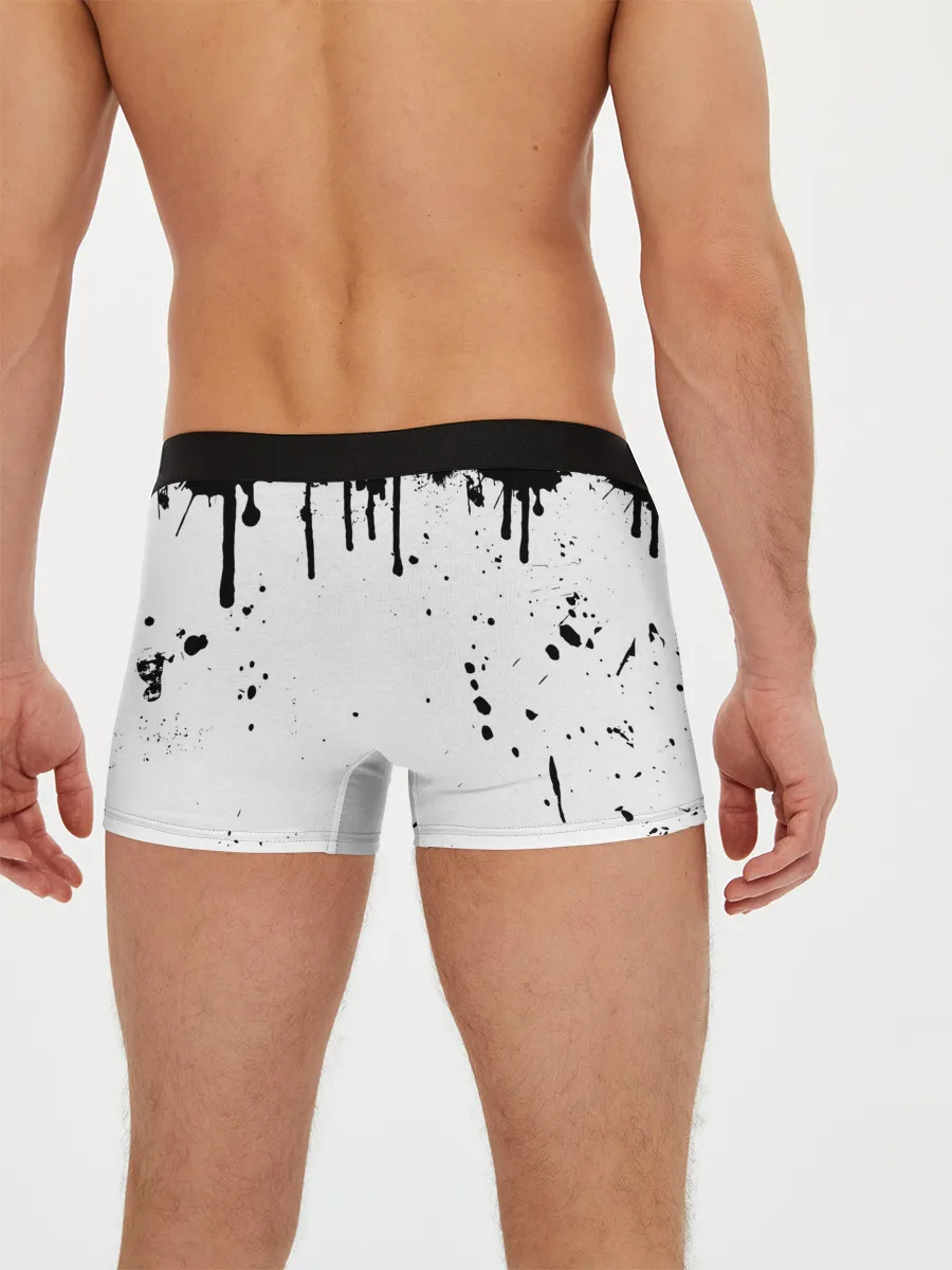 Мужские трусы боксеры / Ахегао лицо в цвете