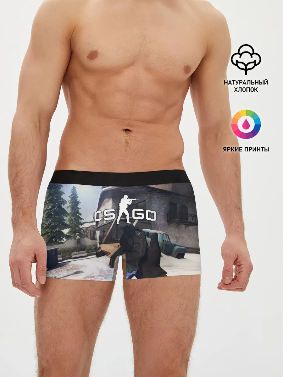 Мужские трусы боксеры / CS:GO