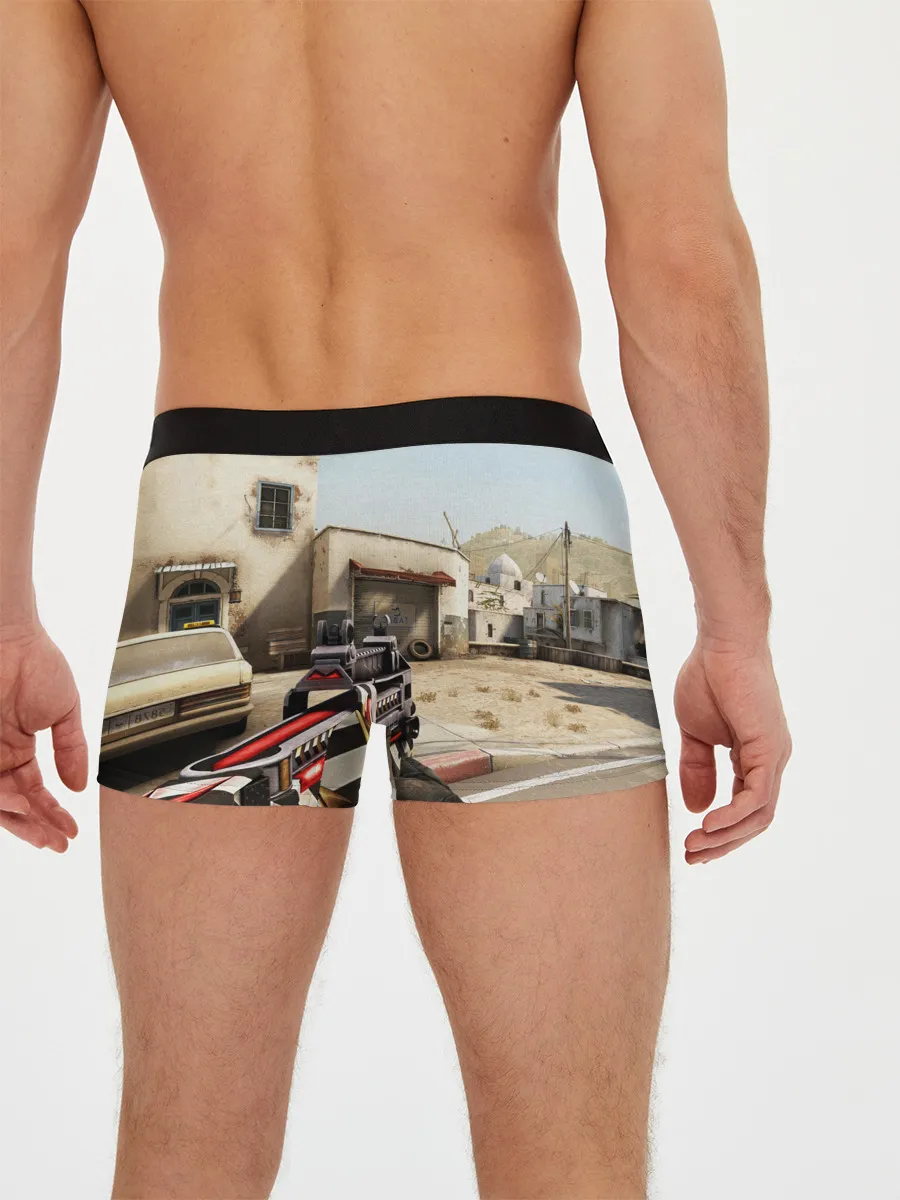 Мужские трусы боксеры / CS:GO - The Aggressor | Aгрессор