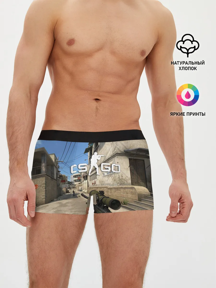 Мужские трусы боксеры / CS:GO