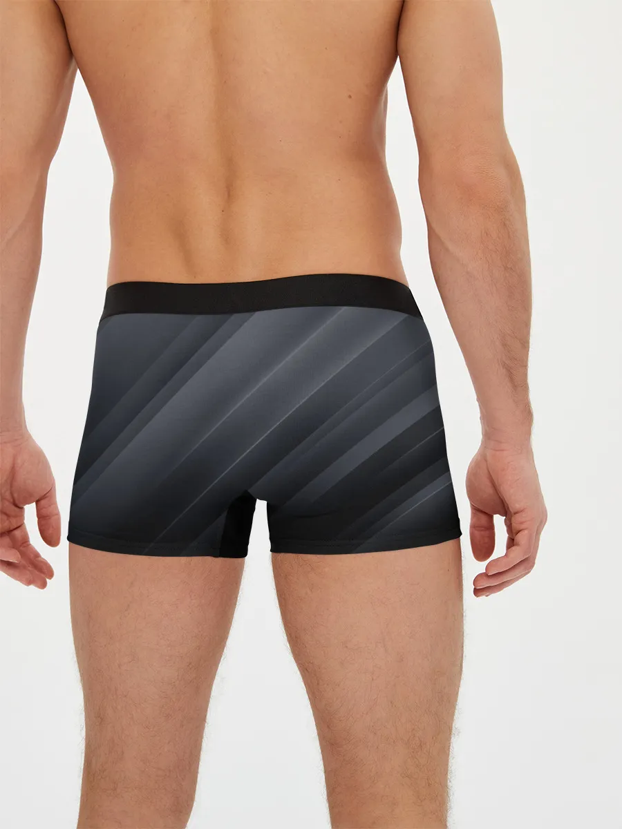 Мужские трусы боксеры / GRAY WAVES