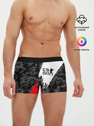 Мужские трусы боксеры / CS GO
