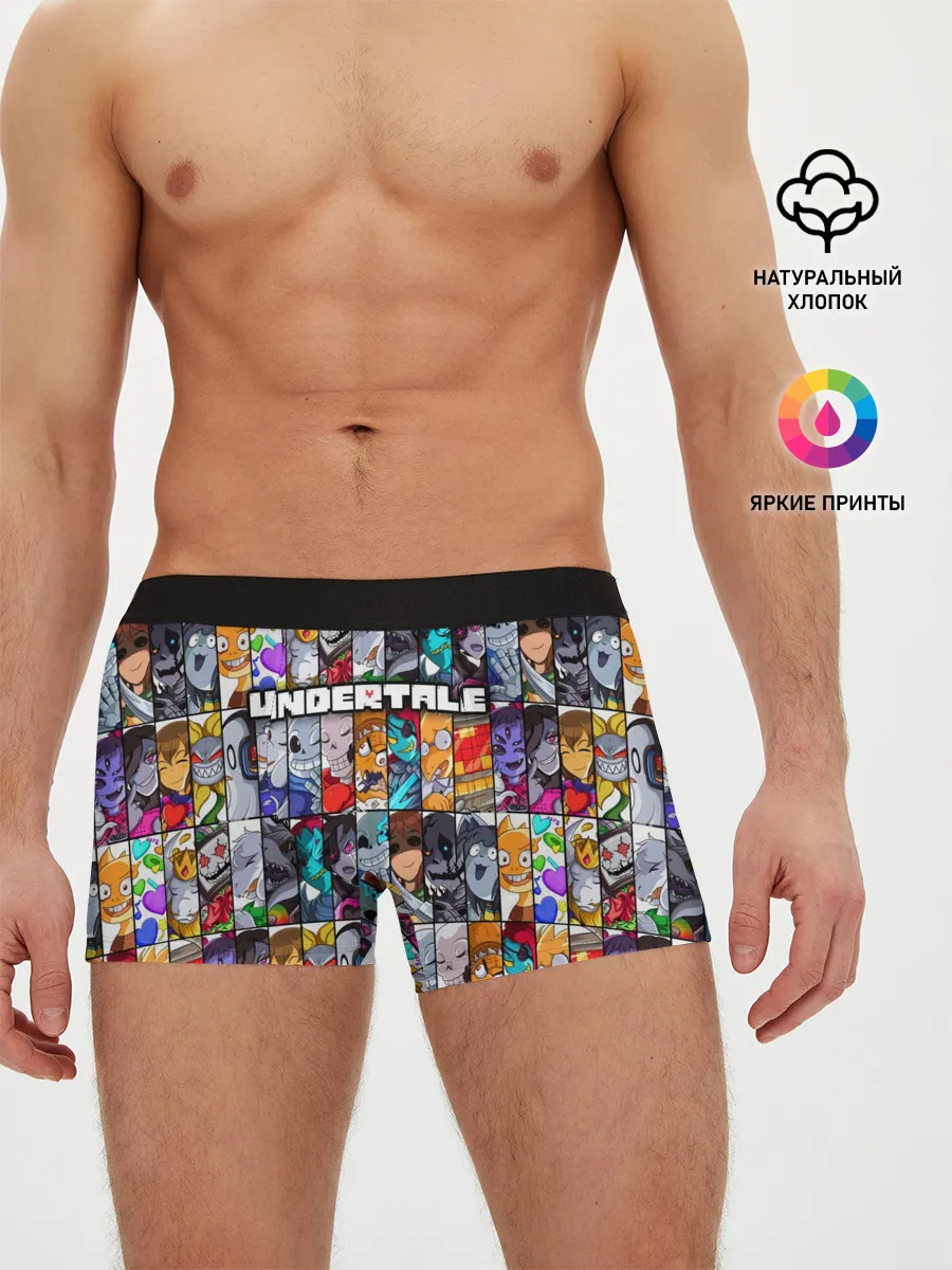 Мужские трусы боксеры / UNDERTALE