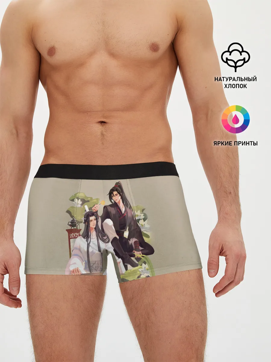 Мужские трусы боксеры / Wei Ying and Lan Zhan