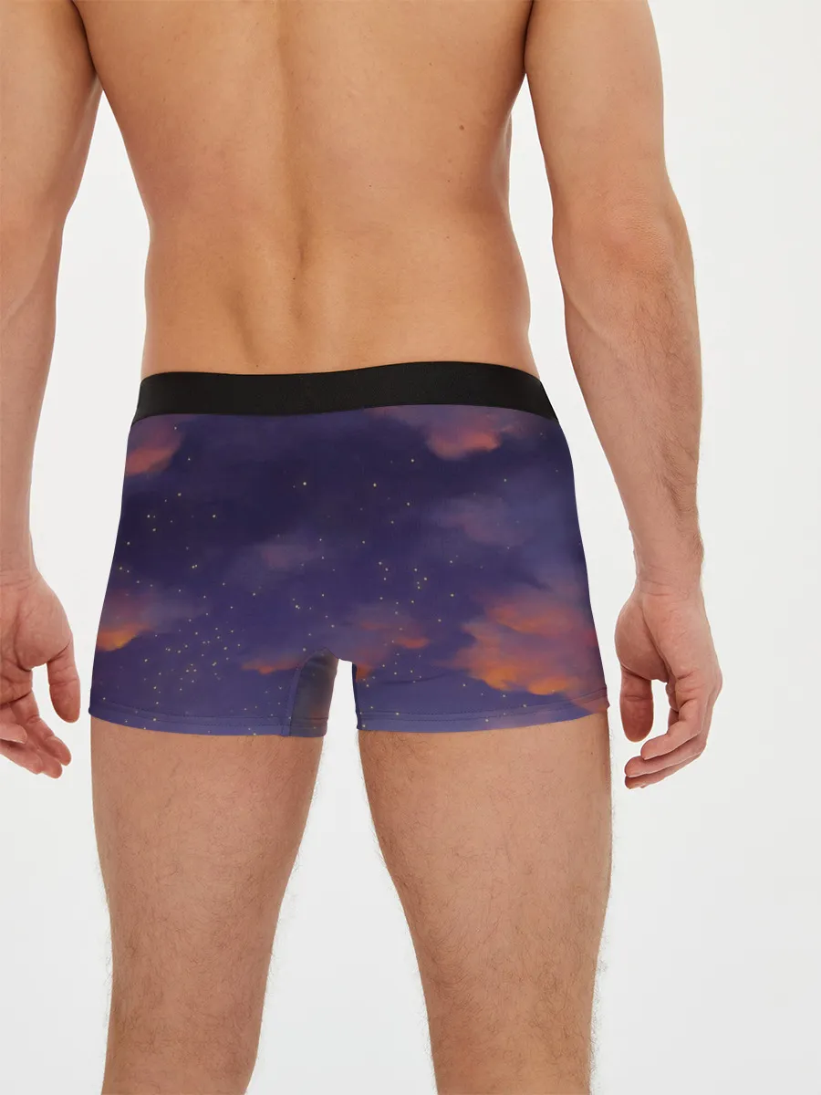 Мужские трусы боксеры / To the Moon 3D